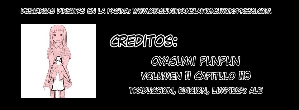 Oyasumi Punpun-Volume 11 Chapter 118